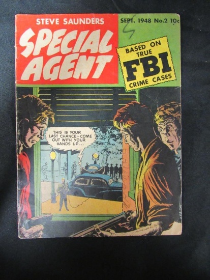 Steve Saunders Special Agent #2/1948
