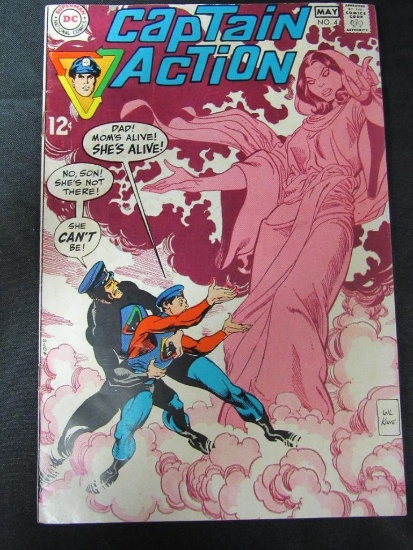 Captain Action #4/1969/DC Silver Age