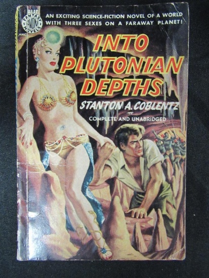 Into Plutonian Depths/1950 Paperback