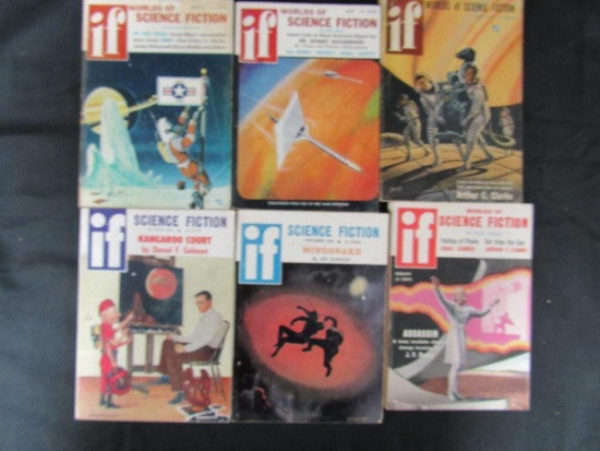 (6) IF Science Fiction Pulps 1953-1960