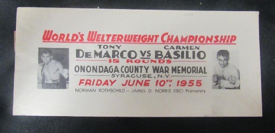 1955 Welterweight Championship Promo