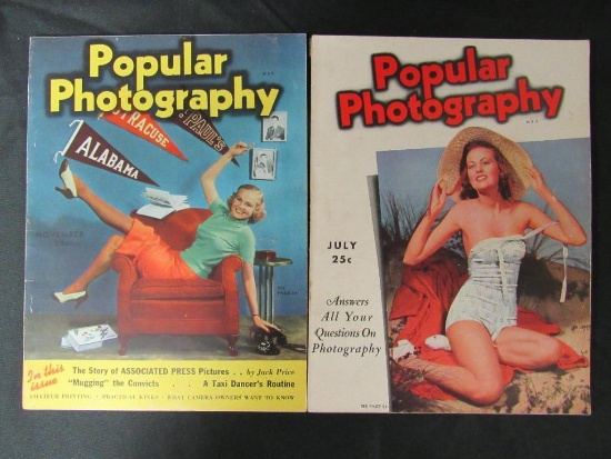 Popular Photography Mag/Pin-Up Covers