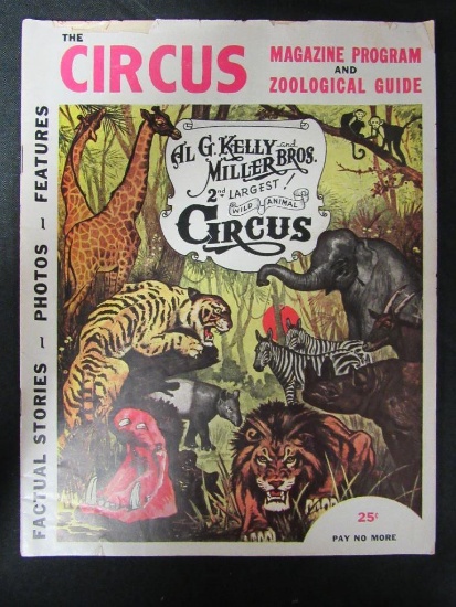 Scarce 1957 Kelly/Miller Circus Program