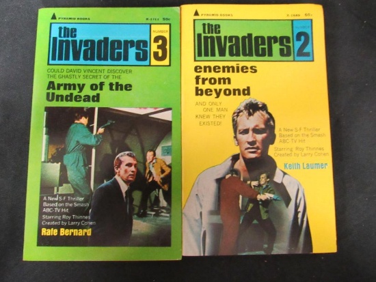 Invaders (2) 1967 Paperback Books