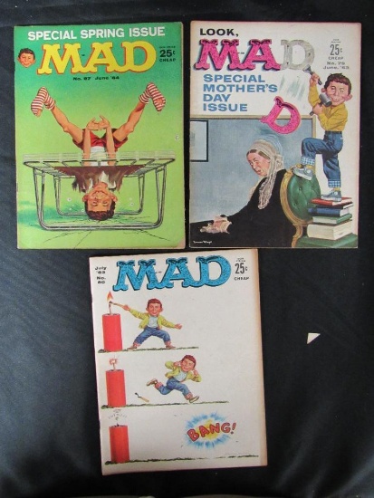 MAD Magazine Silver Age Lot of (3)