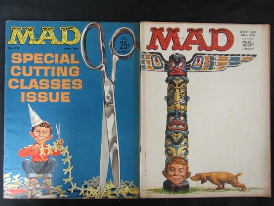 MAD Magazine Silver Lot of (2)