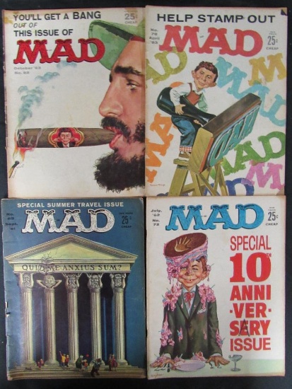 MAD Magazine Silver Lot of (4)