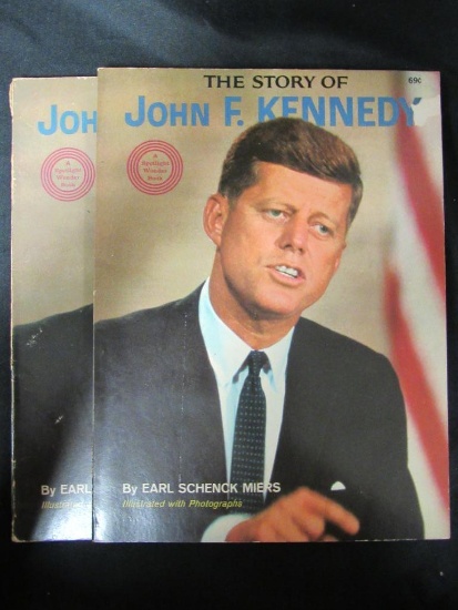 John F. Kennedy (2) 1963 Wonder Books