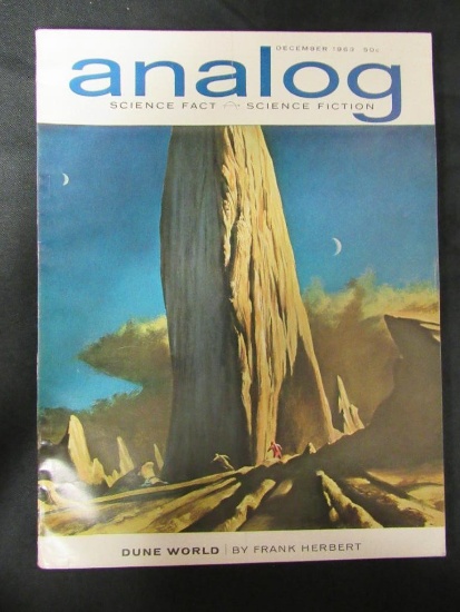Analog Mag. 12/1963/1st DUNE WORLD
