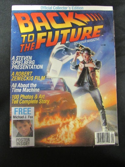 Back to the Future/1985 Souvineer Mag.