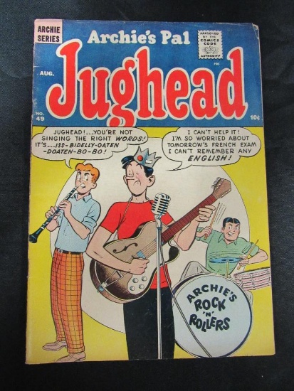 Archie's Pal Jughead #49/1958/Silver