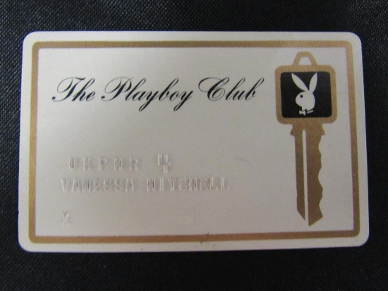 Playboy Club Vintage Membership Card