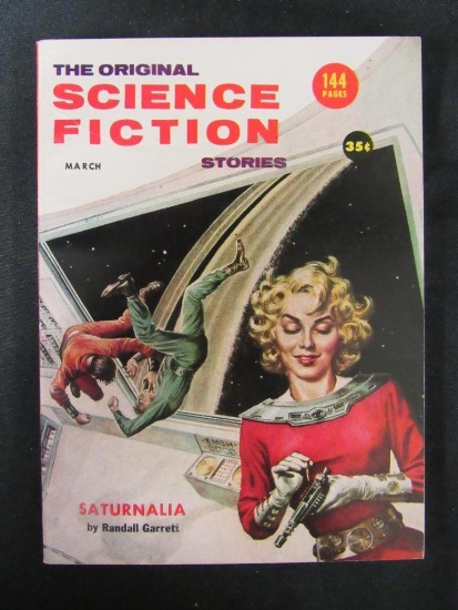 Science Fiction Stories Pulp 3/57 Pin-Up