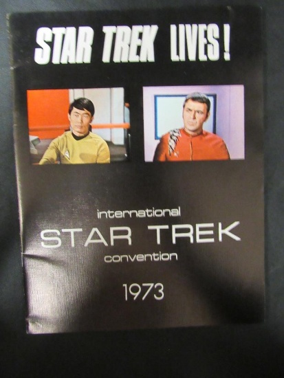 Star Trek 1973 Convention Program