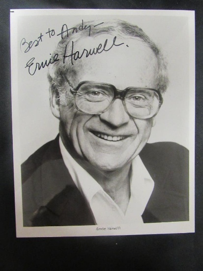 Ernie Harwell (Detroit Tigers) Signed Photo