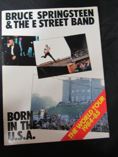 Bruce Springstein 1984-85 Tour Program