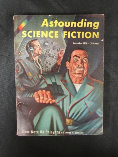 Astounding Sci-Fi Pulp 11/1956 Freas