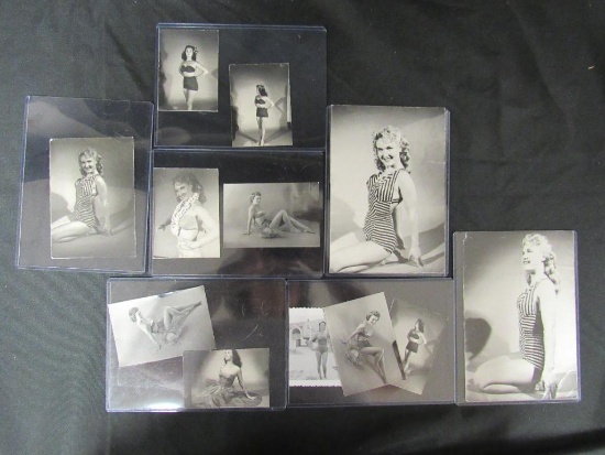 Group of (12) 1950's Pin-Up Photos