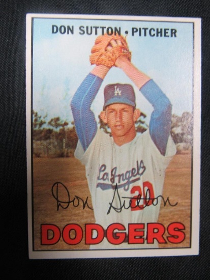 Don Sutton 1967 Topps Baseball Card