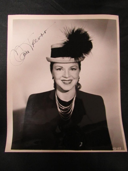Clair Trevor Signed Original Photograph