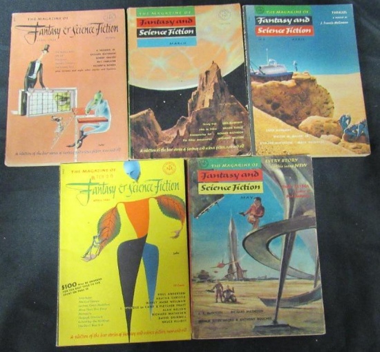 (5) Fantasy & Sc-Fi Pulps/Matheson