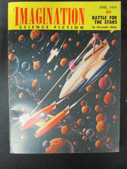 Imagination Pulp June/1956 Classic Cover