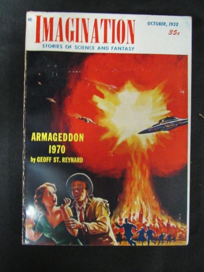 Imagination Pulp 10/1952 Flying Saucer!
