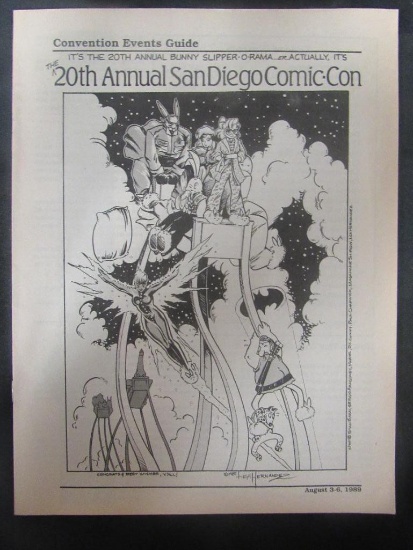 San Diego Comicon 1989 Program