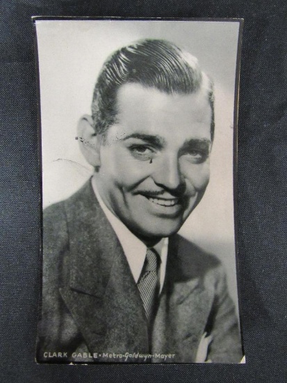 Clark Gable Possible Signed Photo