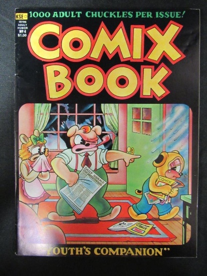 Comix Book #4/Marvel-Curtis 1976 Bronze