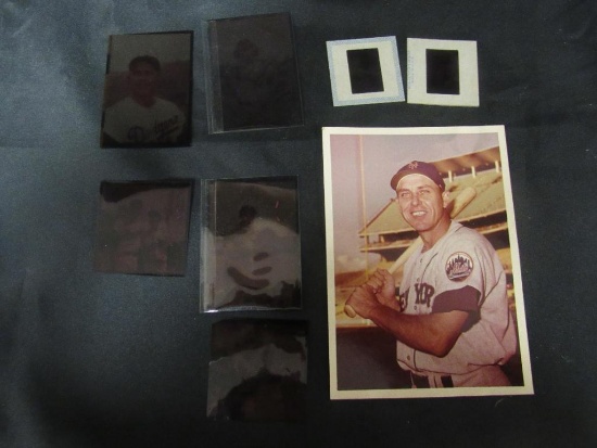 Gil Hodges 1960's Original Photo Negatives