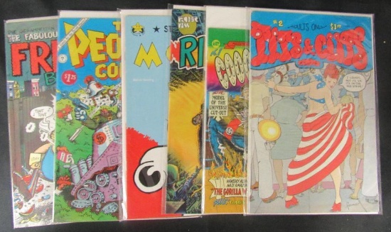 Group of (6) Bronze Underground Comics