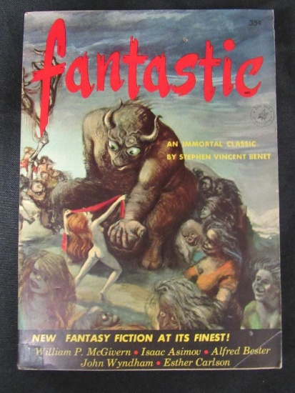 Fantastic Pulp June/1953 Risque Cover
