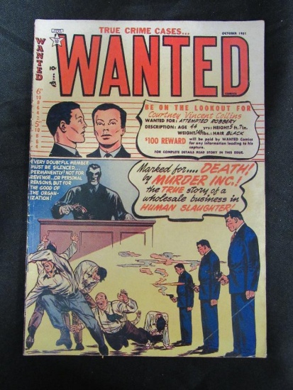 Wanted Crime Comics #42/1951