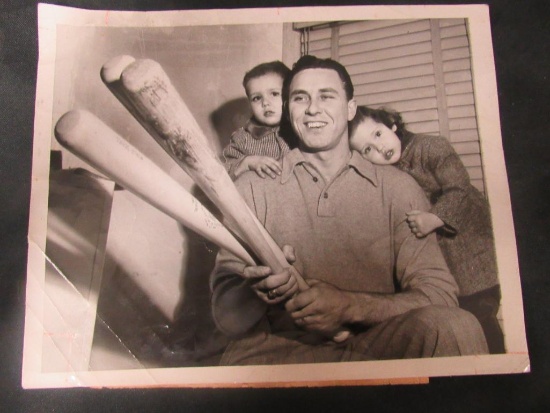 Gil Hodges 1953 Dodgers Press Photo