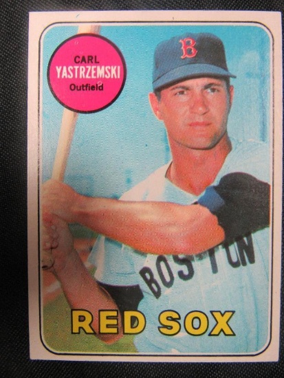 Carl Yastrzemski 1969 Topps Baseball Card