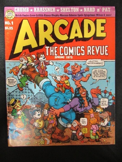 Arcade Comics #1/1975/Crumb Cover
