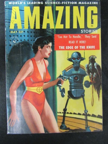 Amazing Stories Pulp May/1957 Pin-Up