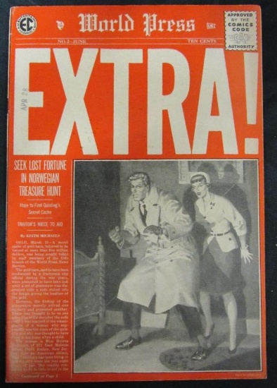 Extra #2/1955 EC Comic/Craig Cover