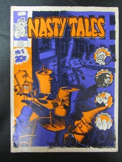 Nasty Tales #1/Scarce 1970's Underground