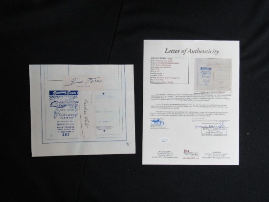RARE Conrad Veidt Cut Signature w/ JSA Full Letter COA