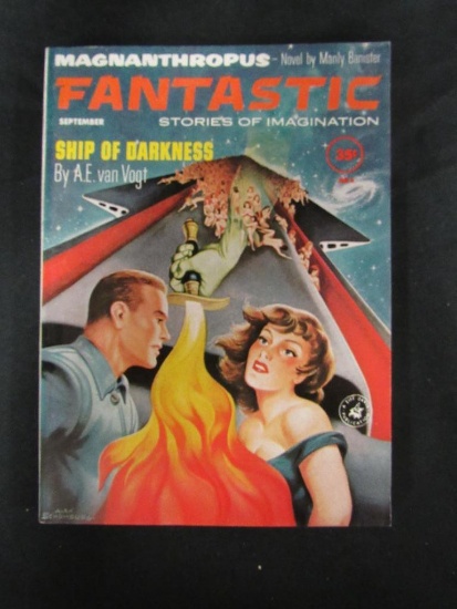 Fantastic Stories Pulp 9/61 Schomburg