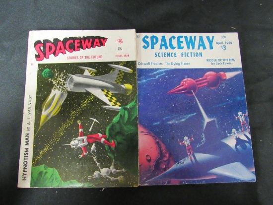 Spaceway Pulp Group of (2) Issues