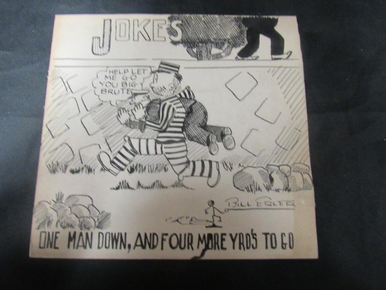 Bill Erler Original Newspaper Strip Art
