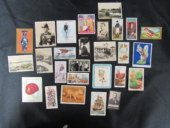 Lot of 25+ Vintage Cigarette Cards