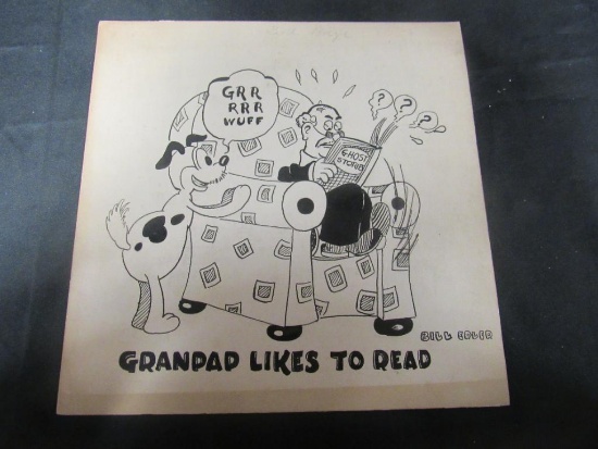 Bill Erler Original Newspaper Strip Art