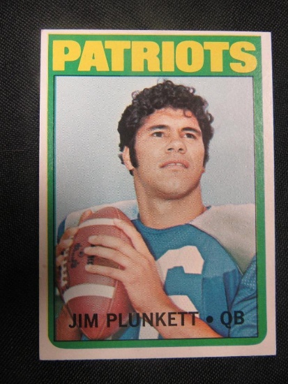 1972 Topps Football #65 Jim Plunkett RC Rookie Card