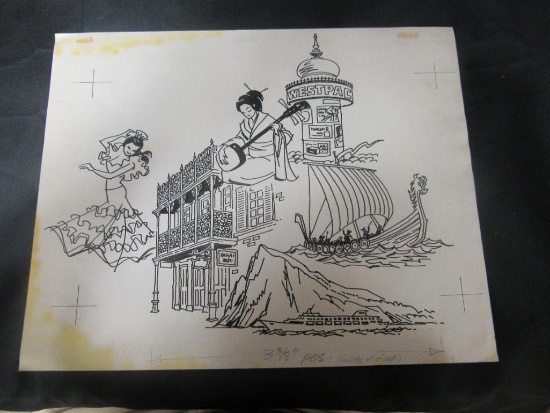 Bill Erler Original Newspaper Strip Art