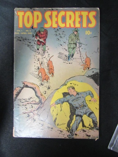Top Secrets Crime Comics #8/1949