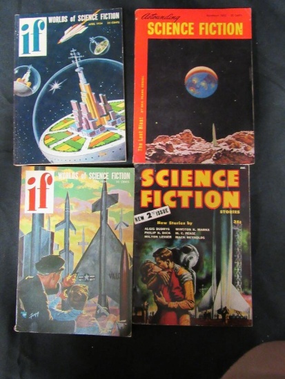 (4) Golden Age Pulps/Classic Covers